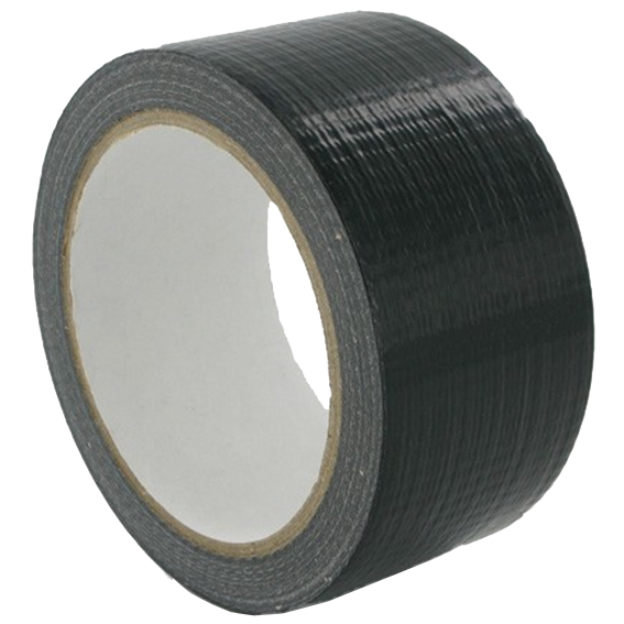 Cloth Tape Black (Multiple Sizes)