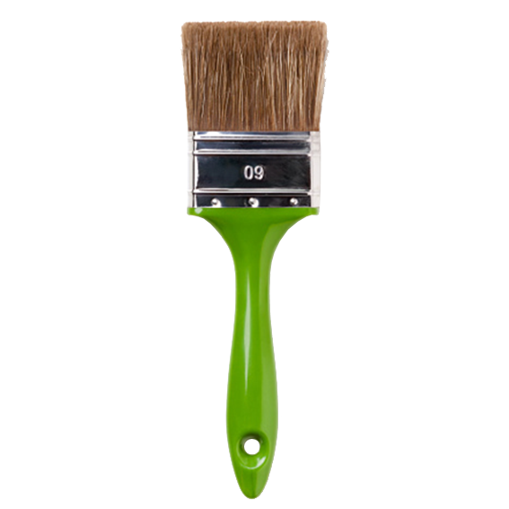 Enviro 75mm Paint Brush (Green Handle)