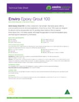 TDS Enviro Epoxy Grout 100 R01 2024 – Product Data Sheet